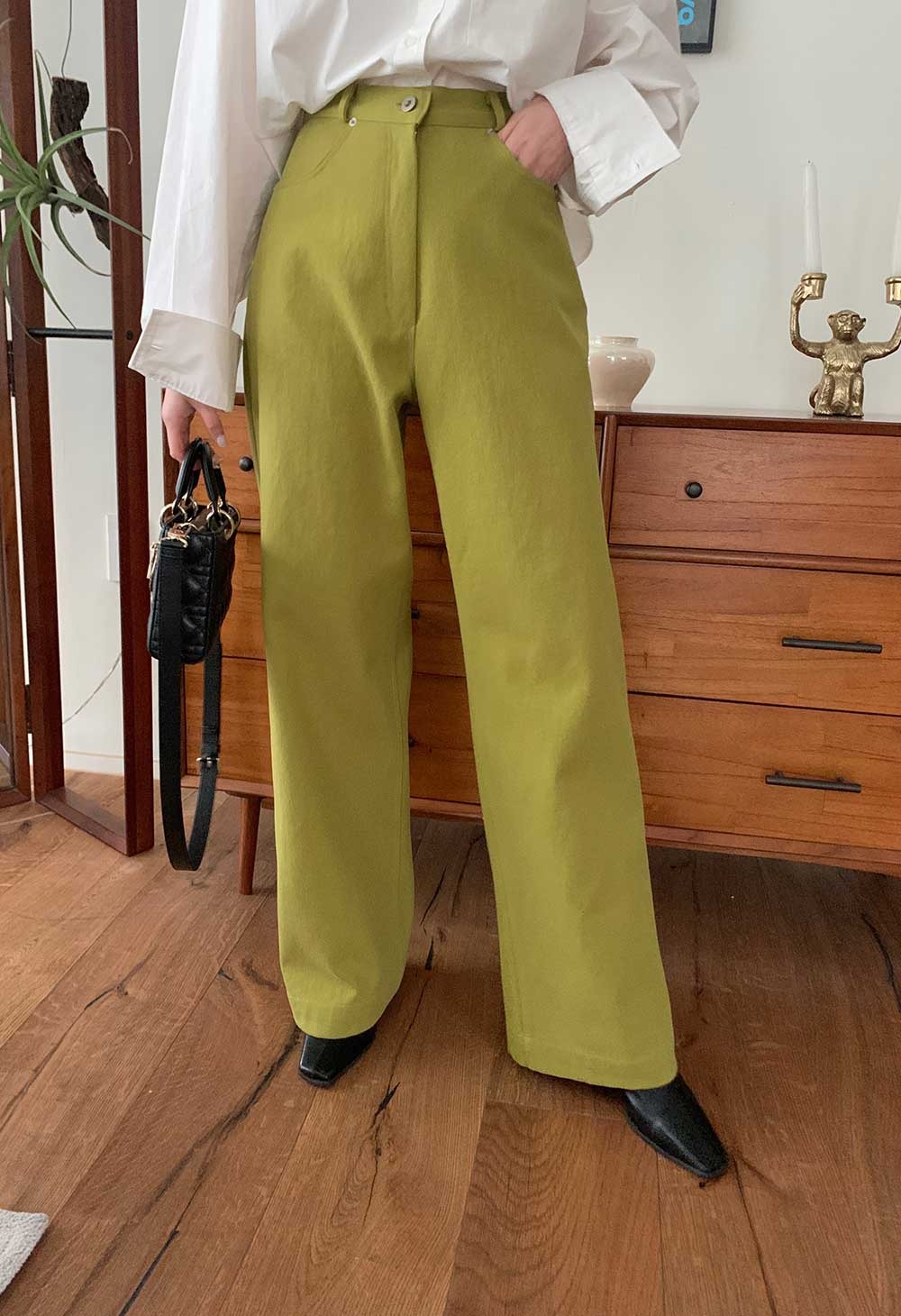 Cuern 裤子 - 橄榄绿